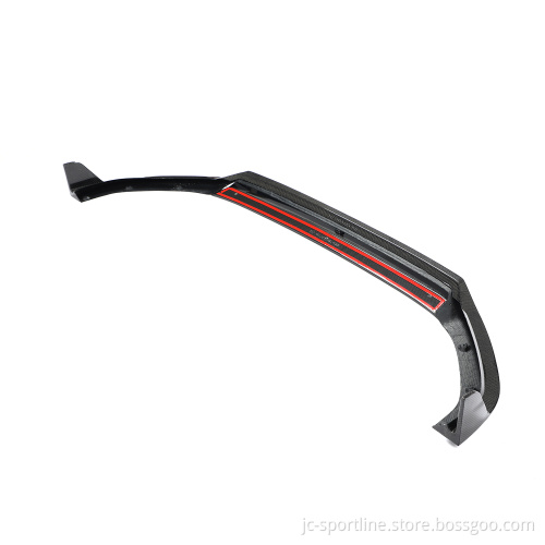 Carbon Fiber Front Bumper Lip Spoiler for Volkswagen Golf 7.5 GTI 2017-2019